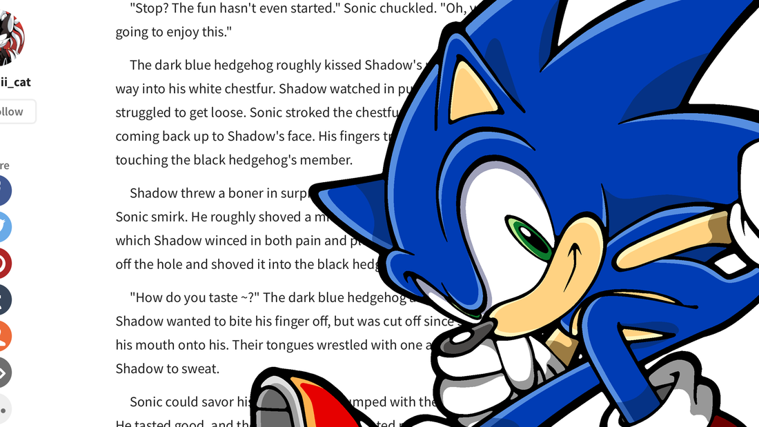 The Disturbing World Of Sonic Fanfic Digitiser