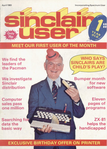 A Special Gallery Of Sinclair User Covers Digitiser